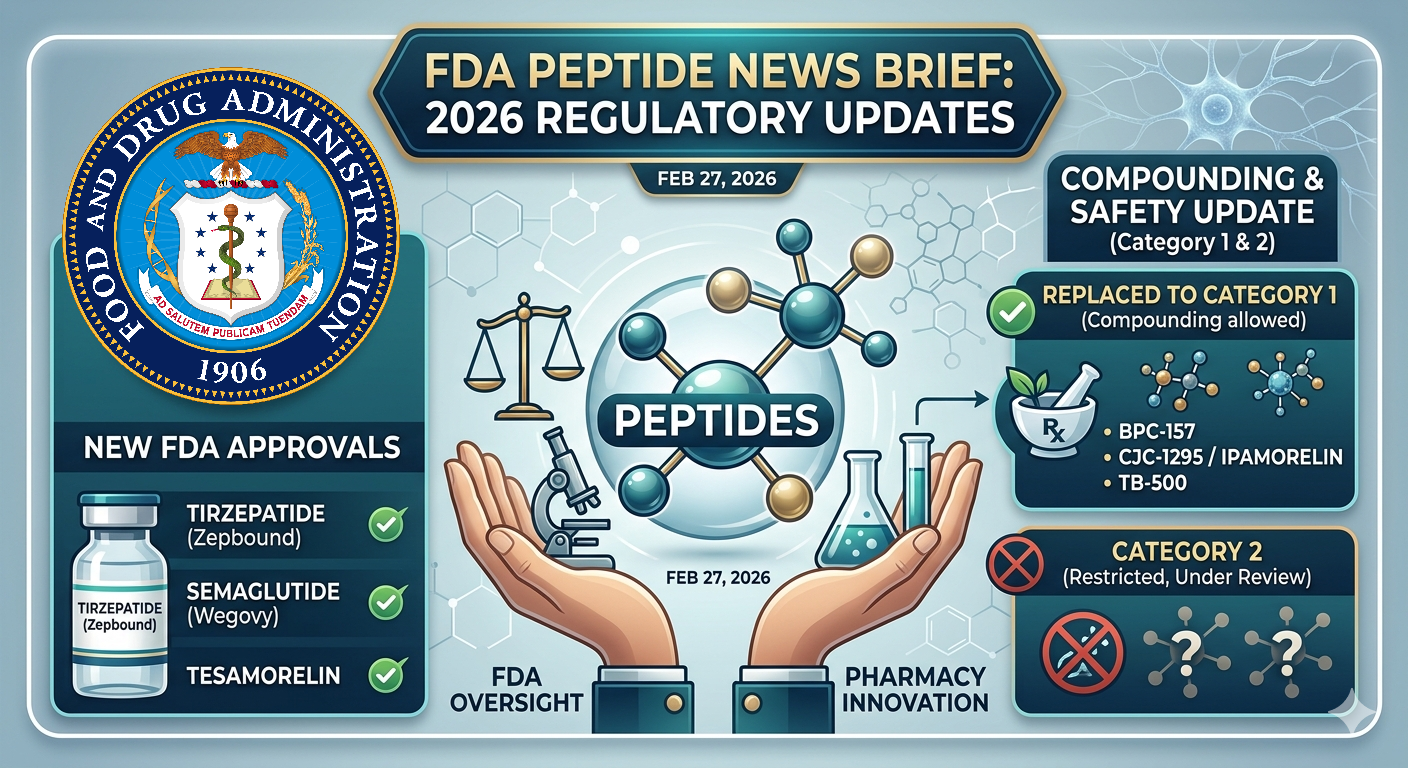 The FDA and Peptides.