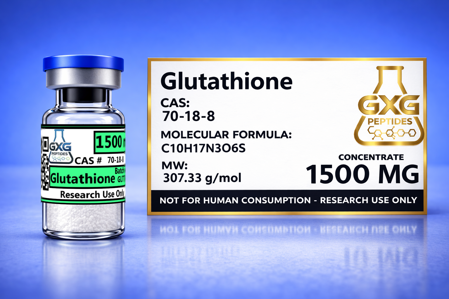 Glutathione 1500mg - Antioxidant Peptide